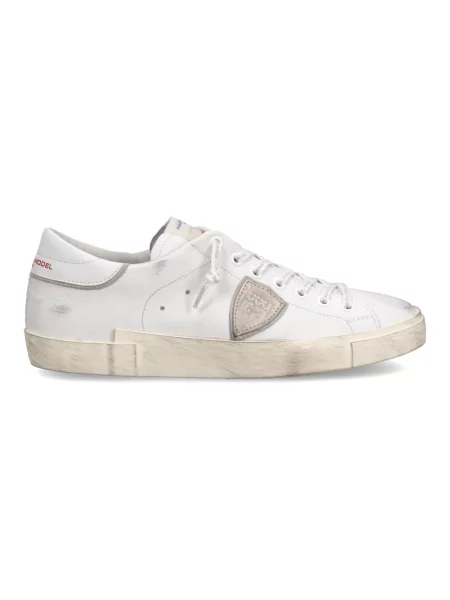 Buty do tenisa Philippe Model skórzane do tenisa białe