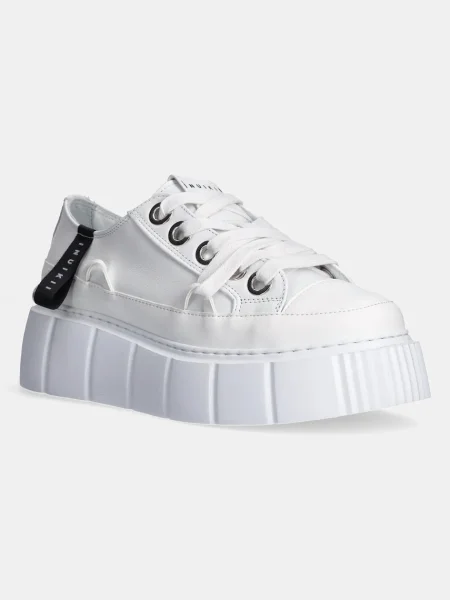 Inuikii sneakers din piele Leather Matilda Low alb