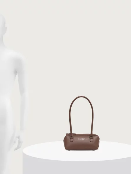 Кожаная сумка-багет Mm6 Maison Margiela