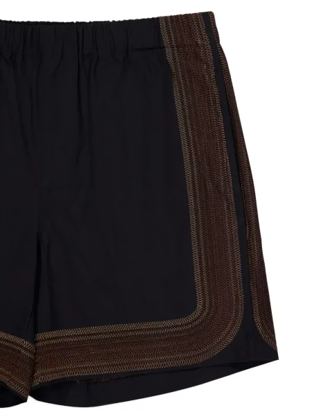 Pantaloni scurți Commas negru