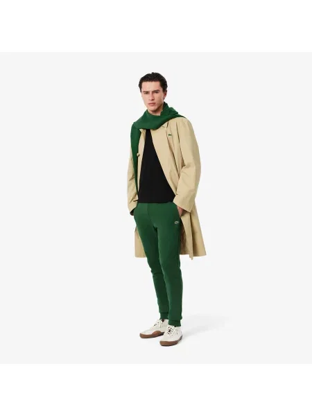 Lacoste Spodnie Dresowe Slim Fit W Kolorze Ciemnozielonym zielone