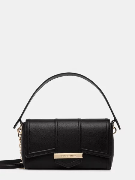 Karl Lagerfeld geantă crossbody pentru femei din piele K/NOVA negru
