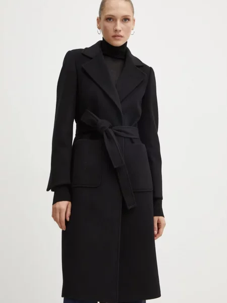 Max&Co. palton de lână negru