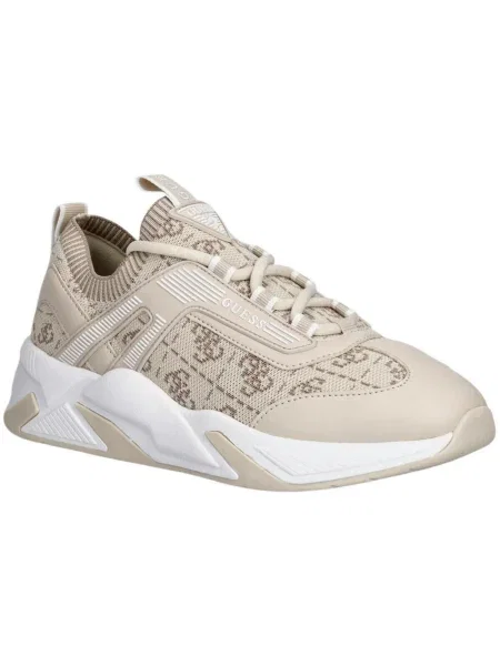 Sneakerși Guess bej