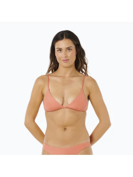 Top de costum de baie Rip Curl Luxe Surf Fixed Tri red roșu