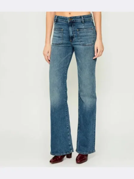 Joop! jeans medium waist albastru