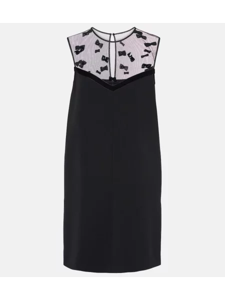 Rochie Max Mara cu funde eleganta negru