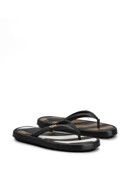Papuci Tod's cu autograf negru
