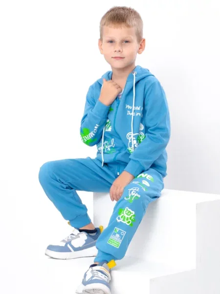 Дитячий Спортивний костюм Носи своє блакитний