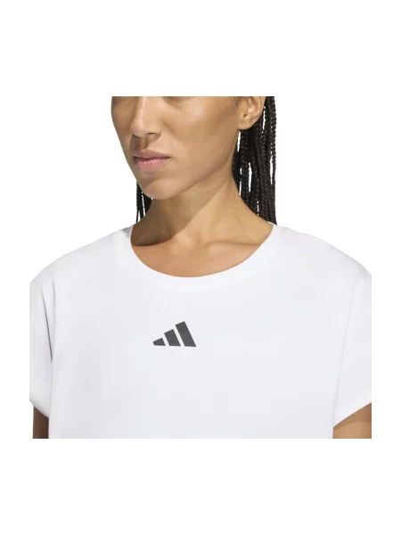 ADIDAS PERFORMANCE Tehnička sportska majica PWR crna bijela