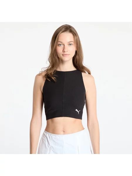 Топ Puma изрязани черно
