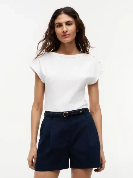 TOMMY HILFIGER Tricou alb