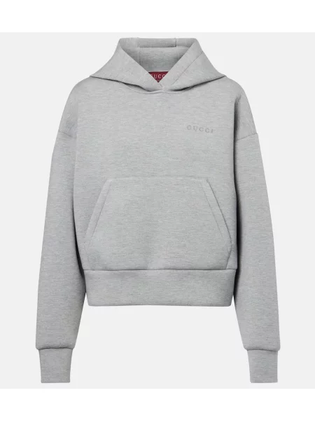 Jersey hoodie Gucci siva