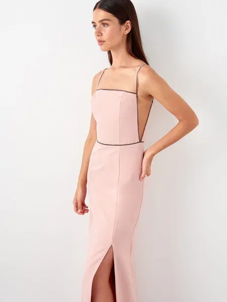 Rochie de seară Trendyol roz