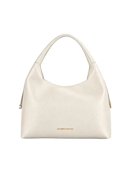 Torebka hobo Elisabetta Franchi biała