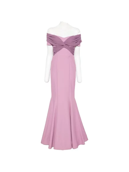 Rochie maxi Alessandro Legora drapată violet