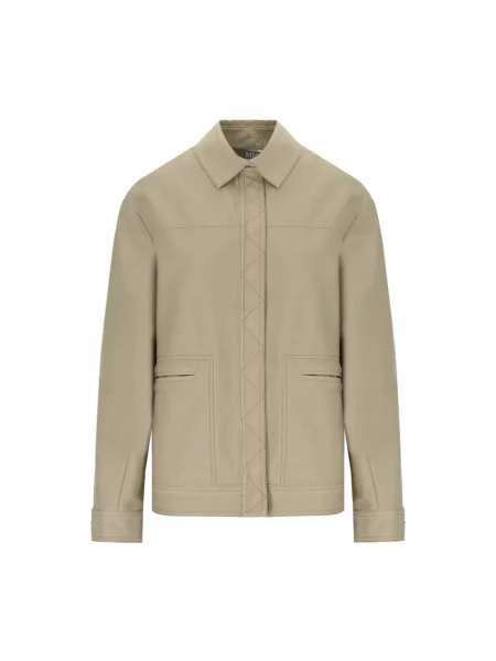 Kurtka jeansowa Max Mara beżowa