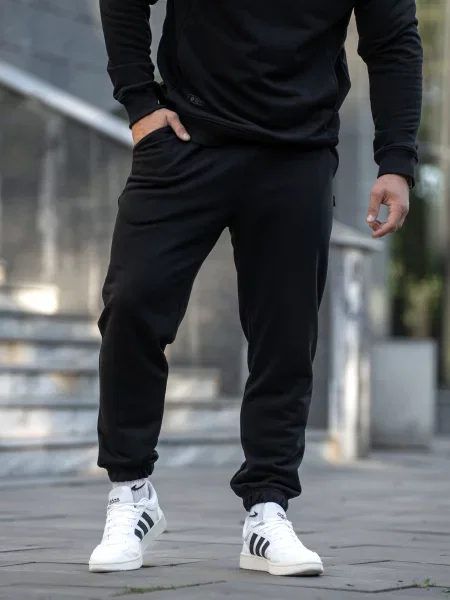 Повсякденний костюм TeamV бавовна/поліестер чорний