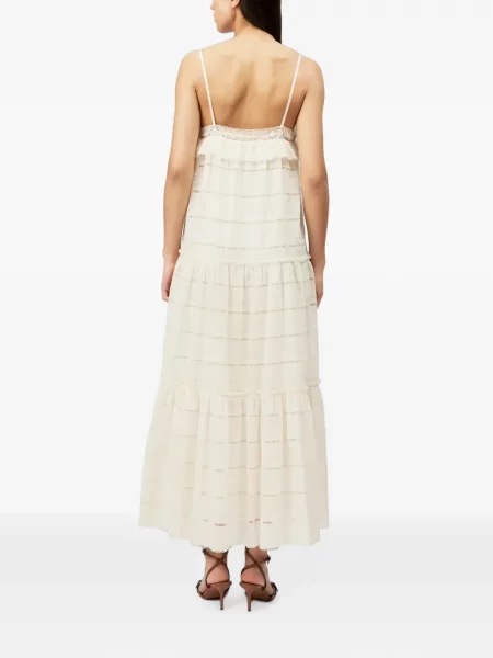 Rochie maxi Drykorn cu volane