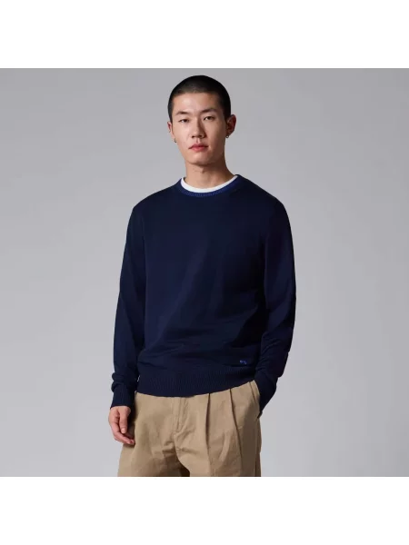Sweter Paul Smith wełniany niebieski