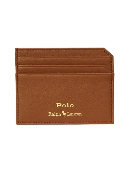Portfel Polo Ralph Lauren brązowy