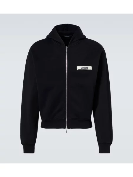 Hanorac cu glugă Jacquemus negru