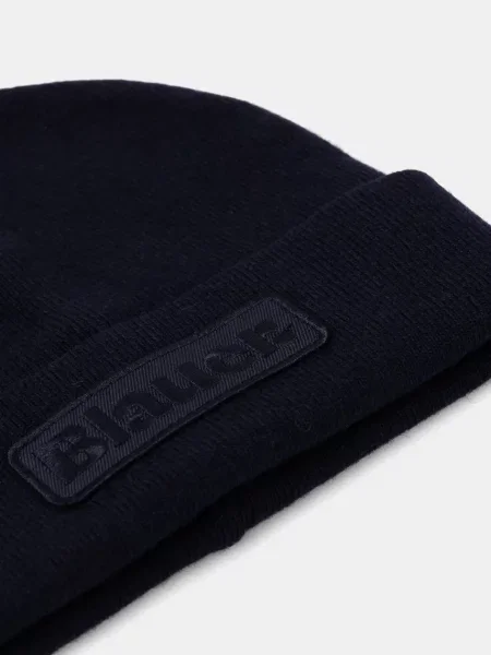 Шапка з вовною Blauer CHESHIRE синій