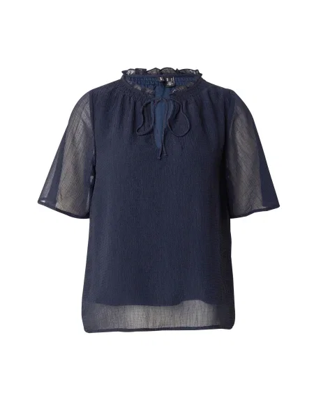 VERO MODA Bluză VMEMILIE bleumarin