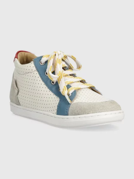 Shoo Pom kožené sneakers boty šedé