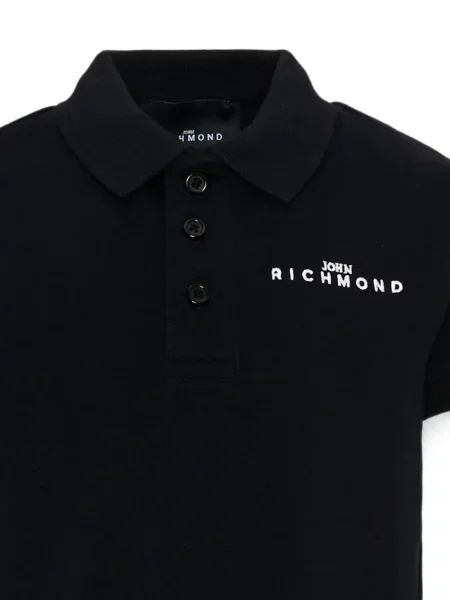 Koszulka polo dziecięca John Richmond czarna