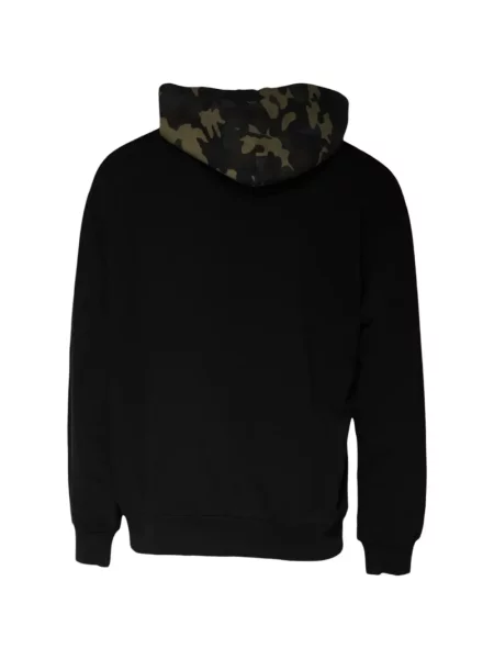 Hoodie Dolce & Gabbana με σχέδιο παραλλαγής μαύρο