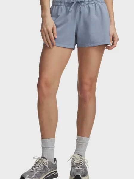 Махрові короткі спортивні шорти Under Armour блакитні