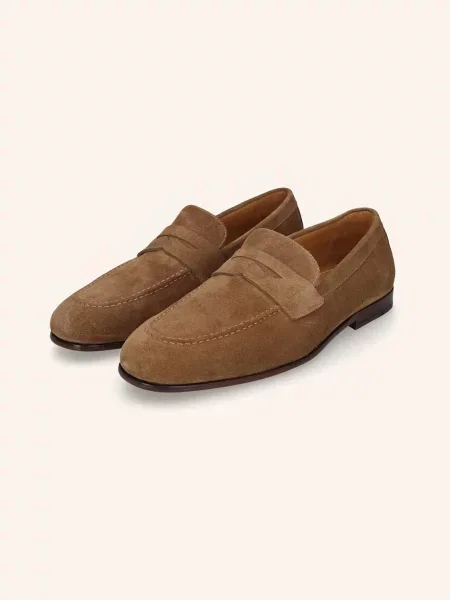 Heinrich Dinkelacker Loafersy Amalfi Plain V braun brązowe