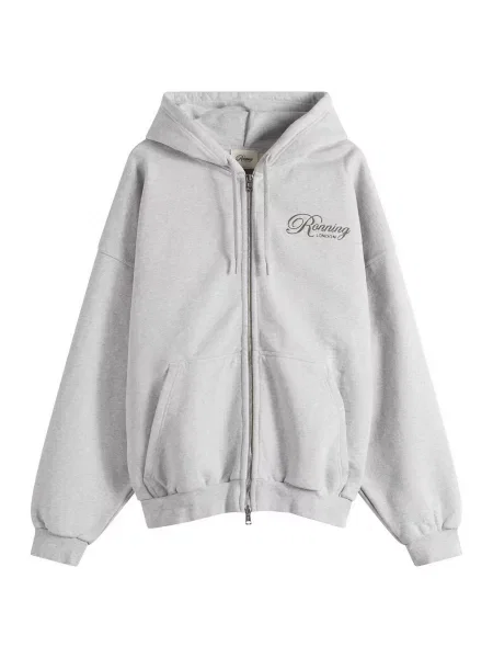 Bluza z kapturem Ronning szara