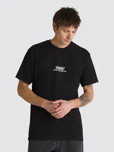 Vans Футболка чорний