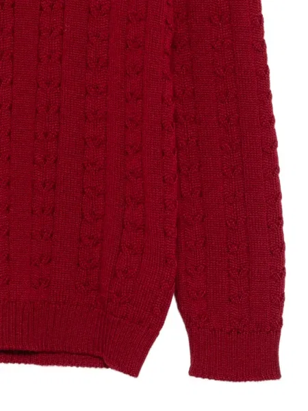 Sweter dziecięcy Siola czerwony