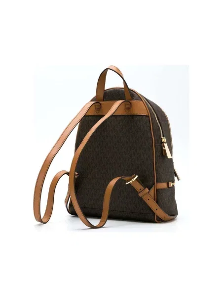 Ruksak Michael Kors s printom smeđa