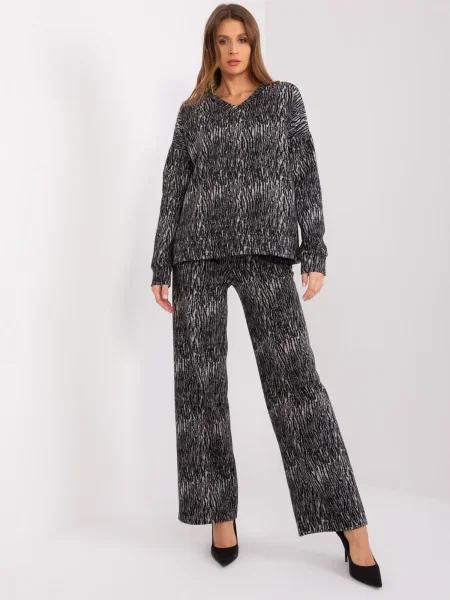 Sportski komplet Fashionhunters crna