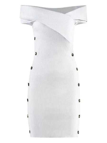 Mała mały sukienka mini Philosophy Di Lorenzo Serafini garniturowa biała