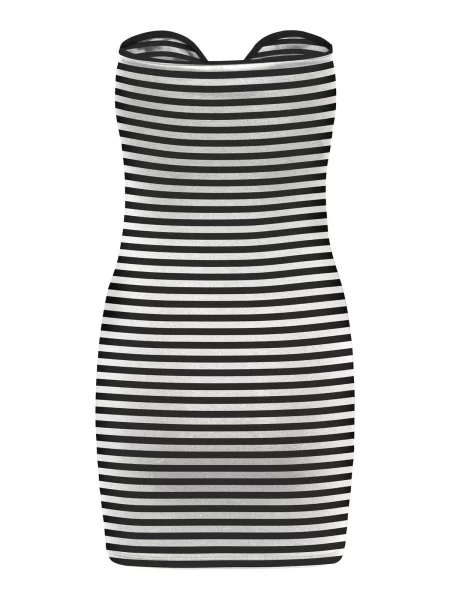 ONLY Rochie de vară ONLLive negru alb