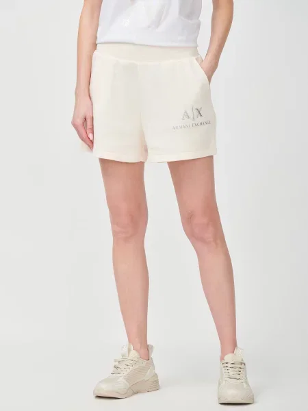 Шорти Armani Exchange бежеві