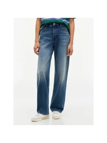 Džínsy Tommy Jeans modrá