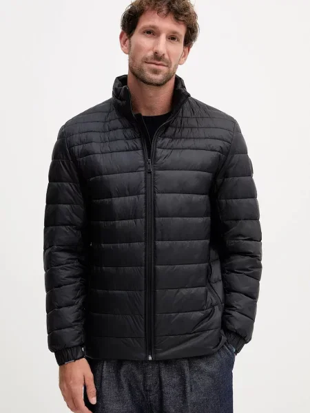 BOSS Orange jachetă pentru bărbați negru