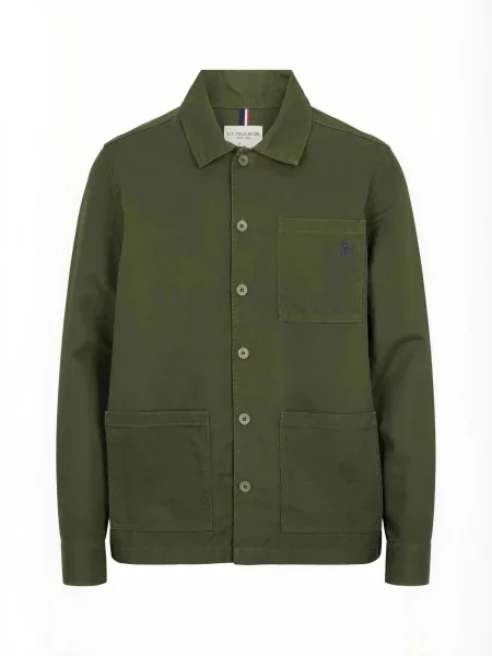 U.S. POLO ASSN. Cămașă UMConnor verde