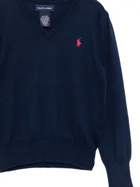 Koszulka polo dziecięca Polo Ralph Lauren niebieska