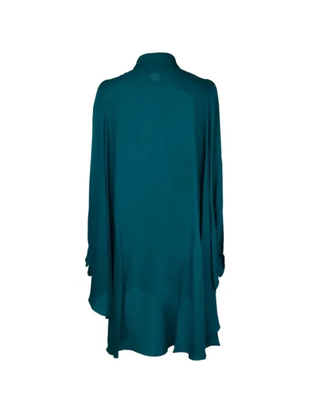 Bluză Elie Saab cu funde evazată verde