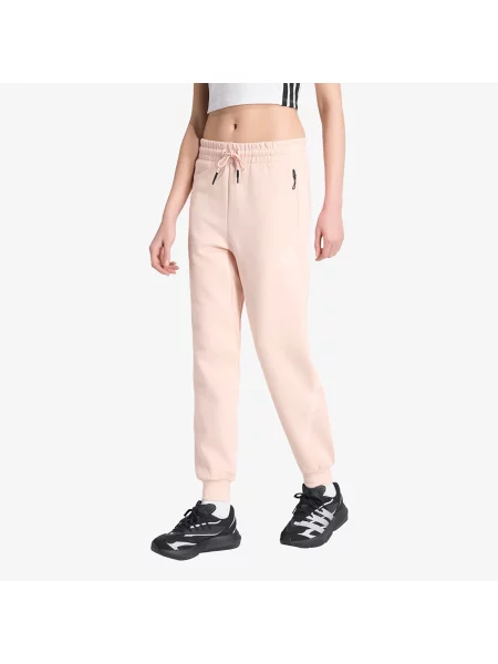 Spodnie dresowe Adidas Performance różowe