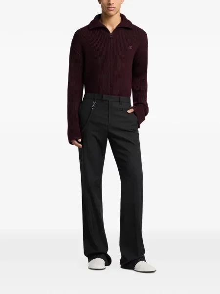 Cardigan Courreges tricotate roșu