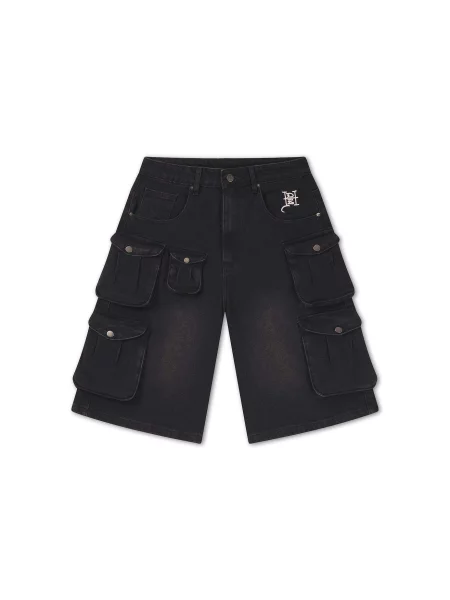 Ed Hardy Pantaloni negru alb