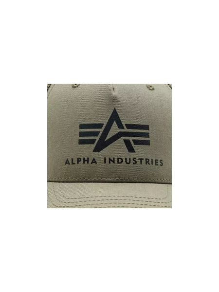 ALPHA INDUSTRIES Kšiltovka olivová / černá khaki